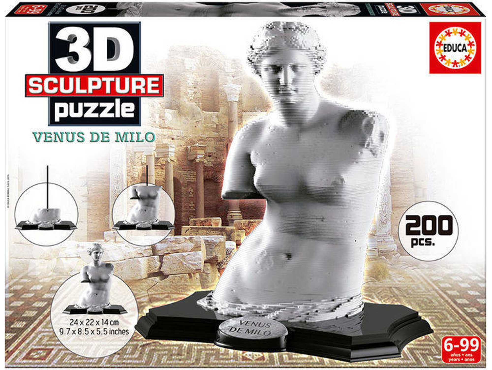 Puzzle 3D EDUCA BORRAS Venus de Milo