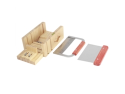 Cortador De Jabón De Madera Ajustable Con Moldes Para Hacer Jabones Y Panes Artesanales.