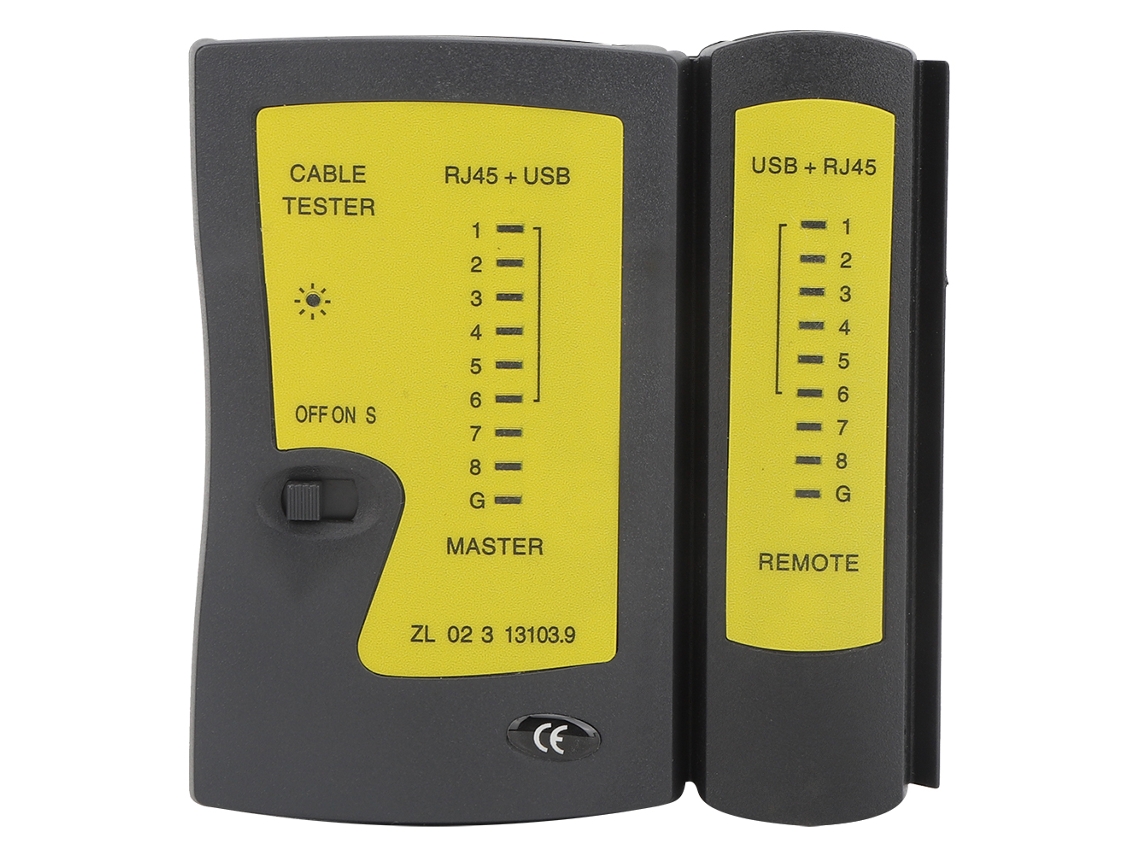 Yg468u Probador Profesional De Cables Rj45+usb Prueba Rápida Precisa Red Teléfono Herramienta De Test
