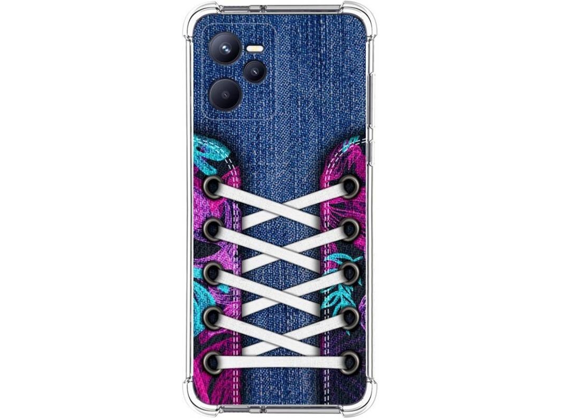Carcasa para Realme C35 TUMUNDOSMARTPHONE Dibujos Antigolpes Zapatillas 06 Multicolor