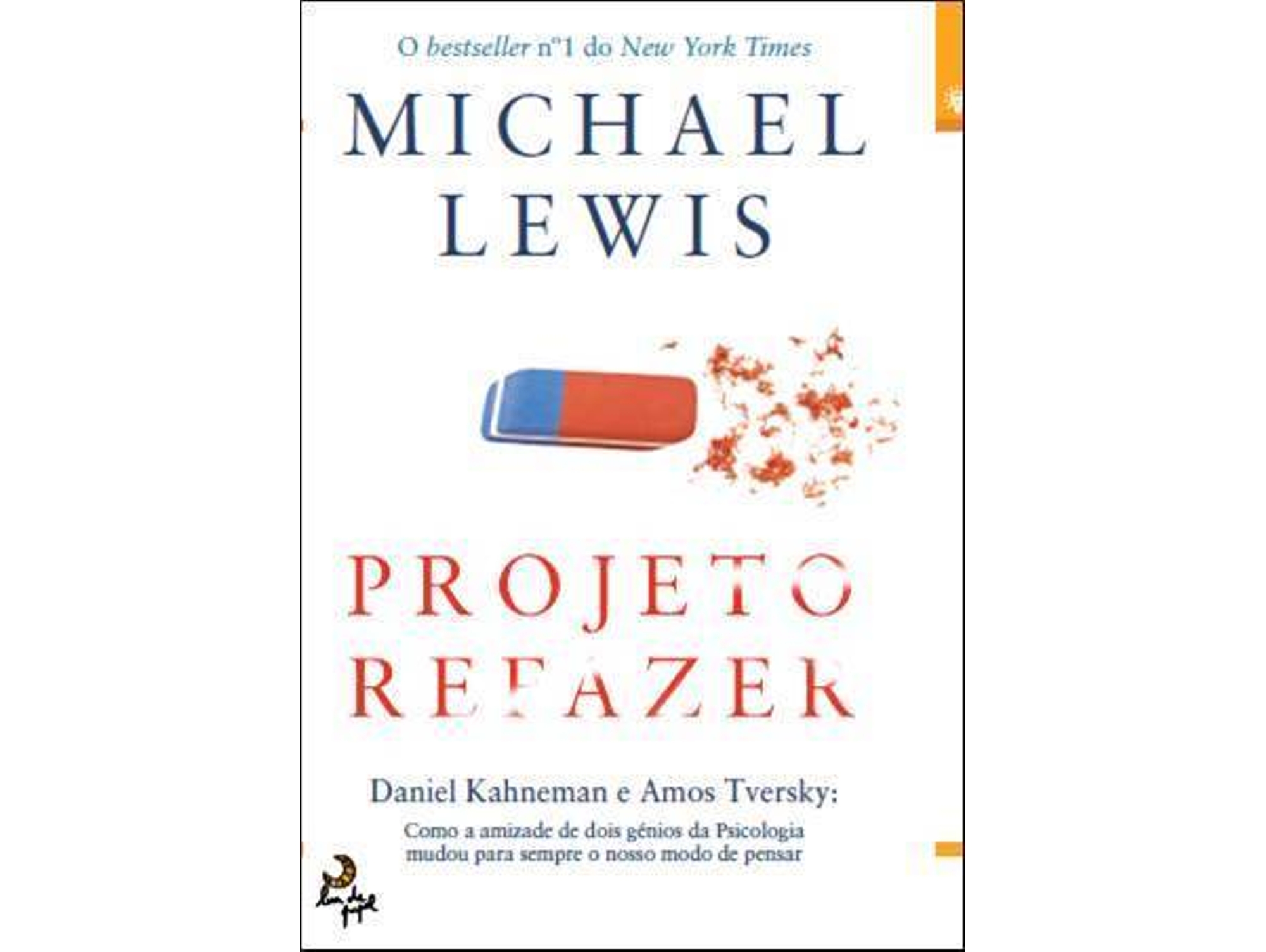 Libro Projeto Refazer de Michael Lewis (Portugués)