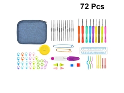 Juego de ganchos de crochet de 72 piezas. ALLINLESS