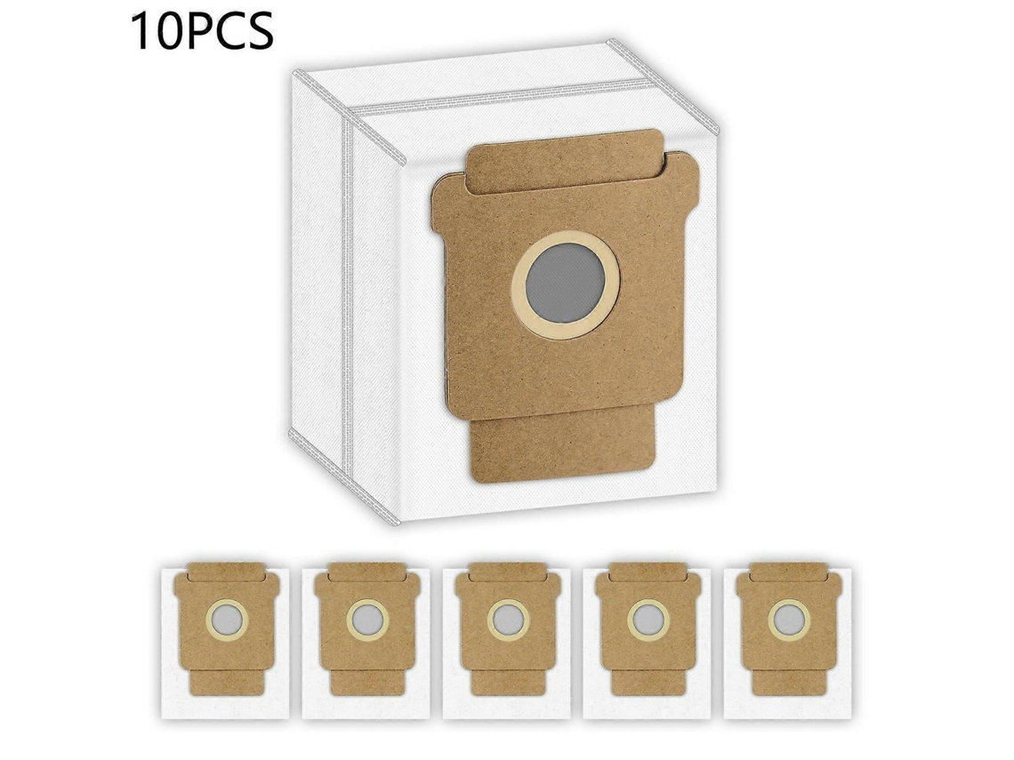 10 bolsas de polvo para Irobot Roomba 105 Combo, 205 Dustcompactor Plus, 405 Combo Plus, 505 Combo Non Wove Db