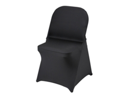 50 Fundas Para Sillas Succebuy Plegables De Spandex Elástico Negro, Cenas De Bodas