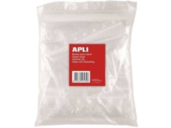 Pack 100 Bolsas de Autocierre Transparentes APLI 60 x 80 mm
