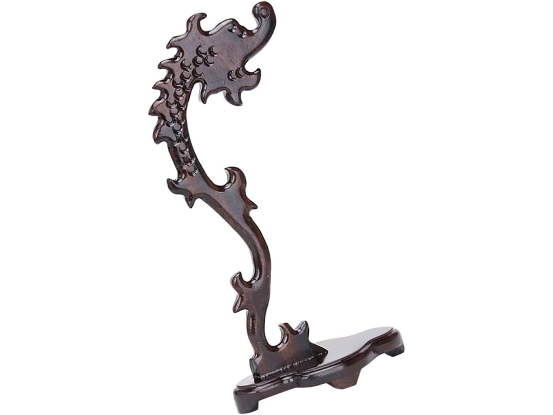 Soporte Para Collar Y Pulsera De Material Sintético Marrón