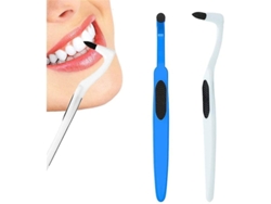 Kit De Limpieza Dental De 2 Piezas, Elimina La Placa Y Las Manchas, Mordedor De Goma De Alta Calidad.