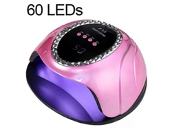 Lámpara de uñas UV LED Powerfel de 168 W, secado rápido, con pantalla LCD y sensor inteligente para manicura. Ly Ebike