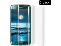 Protector Cristal Templado Samsung S6 Edge HONGWE. Cobertura Completa