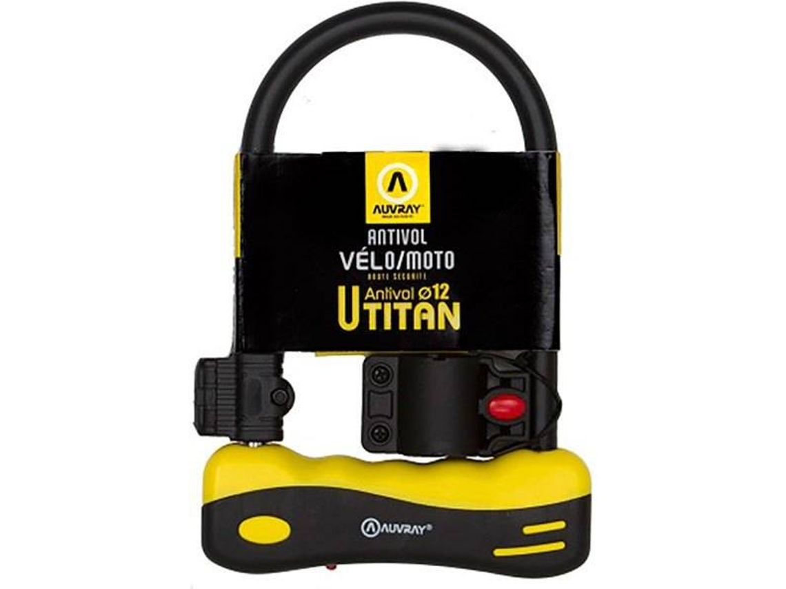 Candado para bicicleta AUVRAY U-lock Titan (llaves)