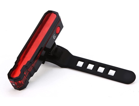 Faro de bicicleta Led Luz trasera de bicicleta Luz de advertencia de seguridad de bicicleta Luz trasera Usb recargable. -ENZONAS NEGRAS ENZONS