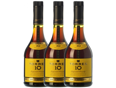 Coñac TORRES Torres 10 Catalunya (0.7 L - 3 unidades)