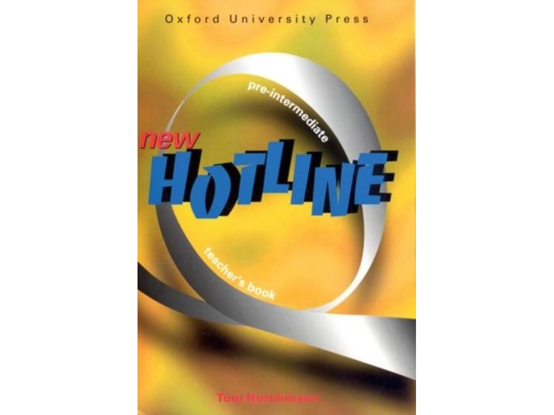 Libro New Hotline Pre-Intermediate. Teachers Book de Tom Hutchinson (Inglés)