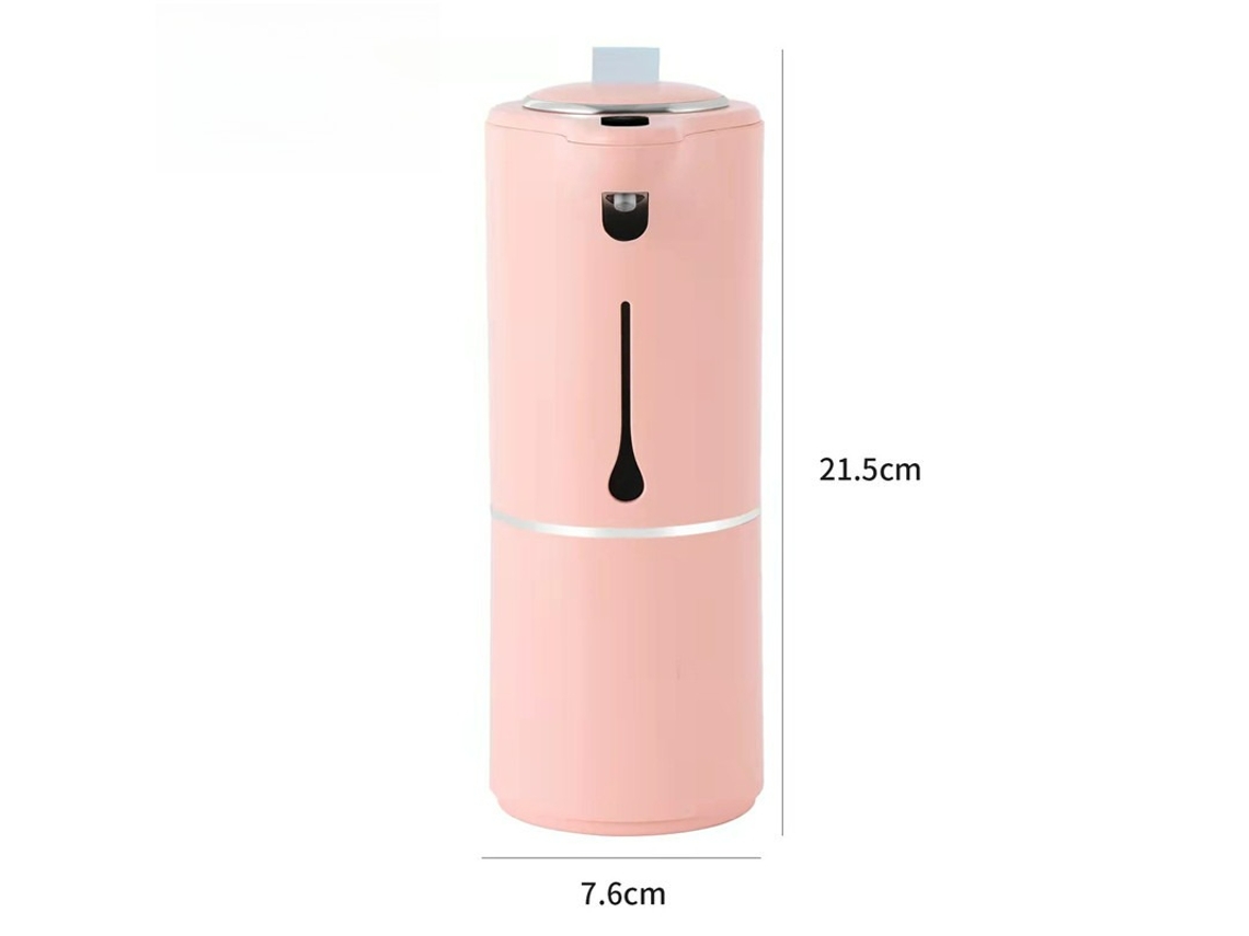 Dispensador automático de jabón con sensor inteligente para la higiene de manos MDUG rosa