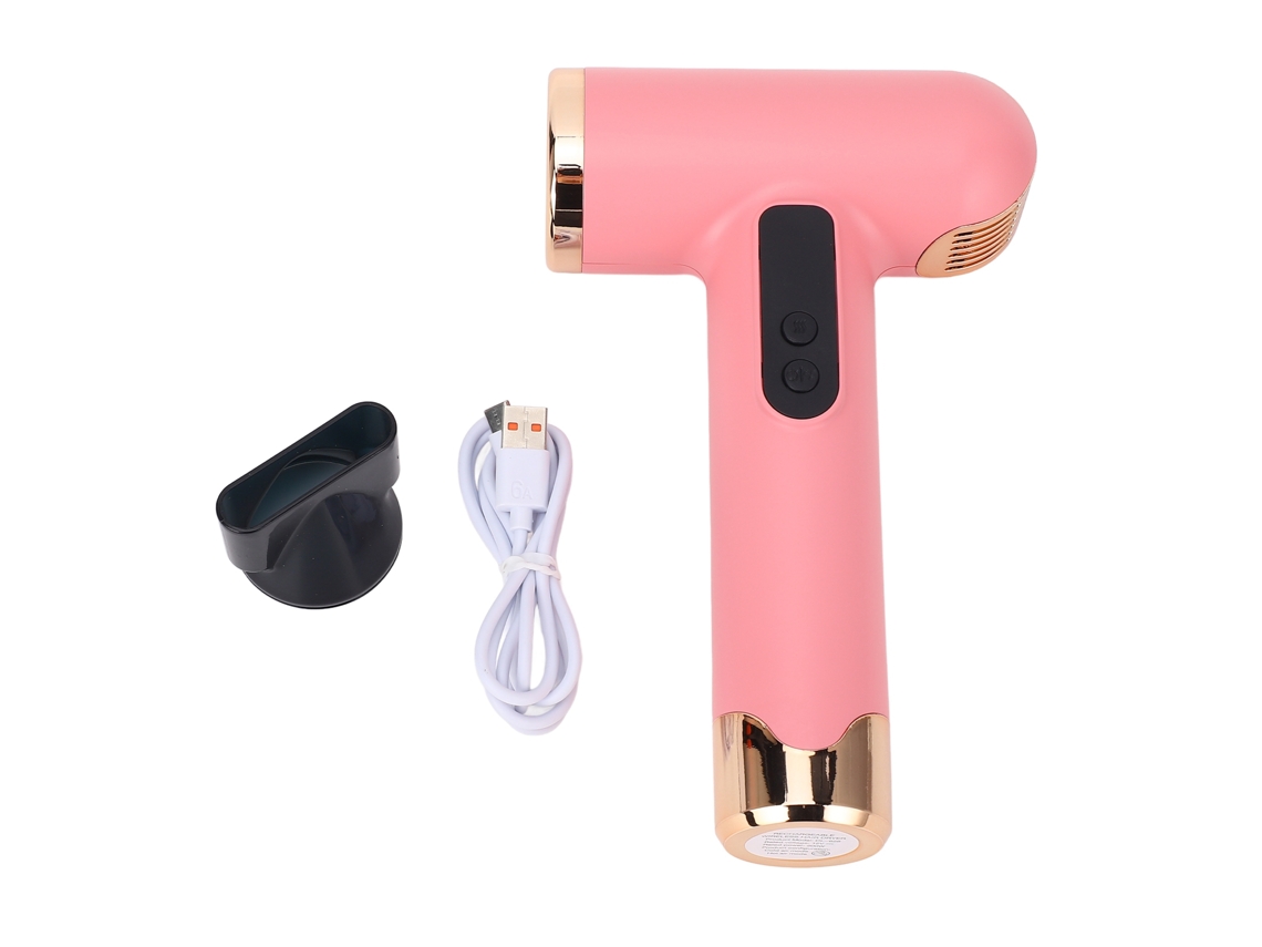 Secador De Pelo Inalámbrico De 100000 Rpm Y 15000 Mah, Recargable Por Usb, Portátil Para Viajes.