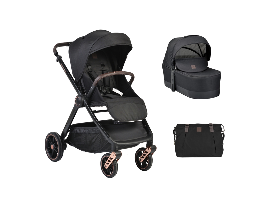 Cochecito 2 en 1 Macan Negro Cangaroo Cangaroo