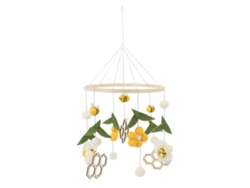 Móvil De Abejas Y Flores Para Cuna De Bebé, Juguete, Decorativo, Colgante, Suave, Seguro.