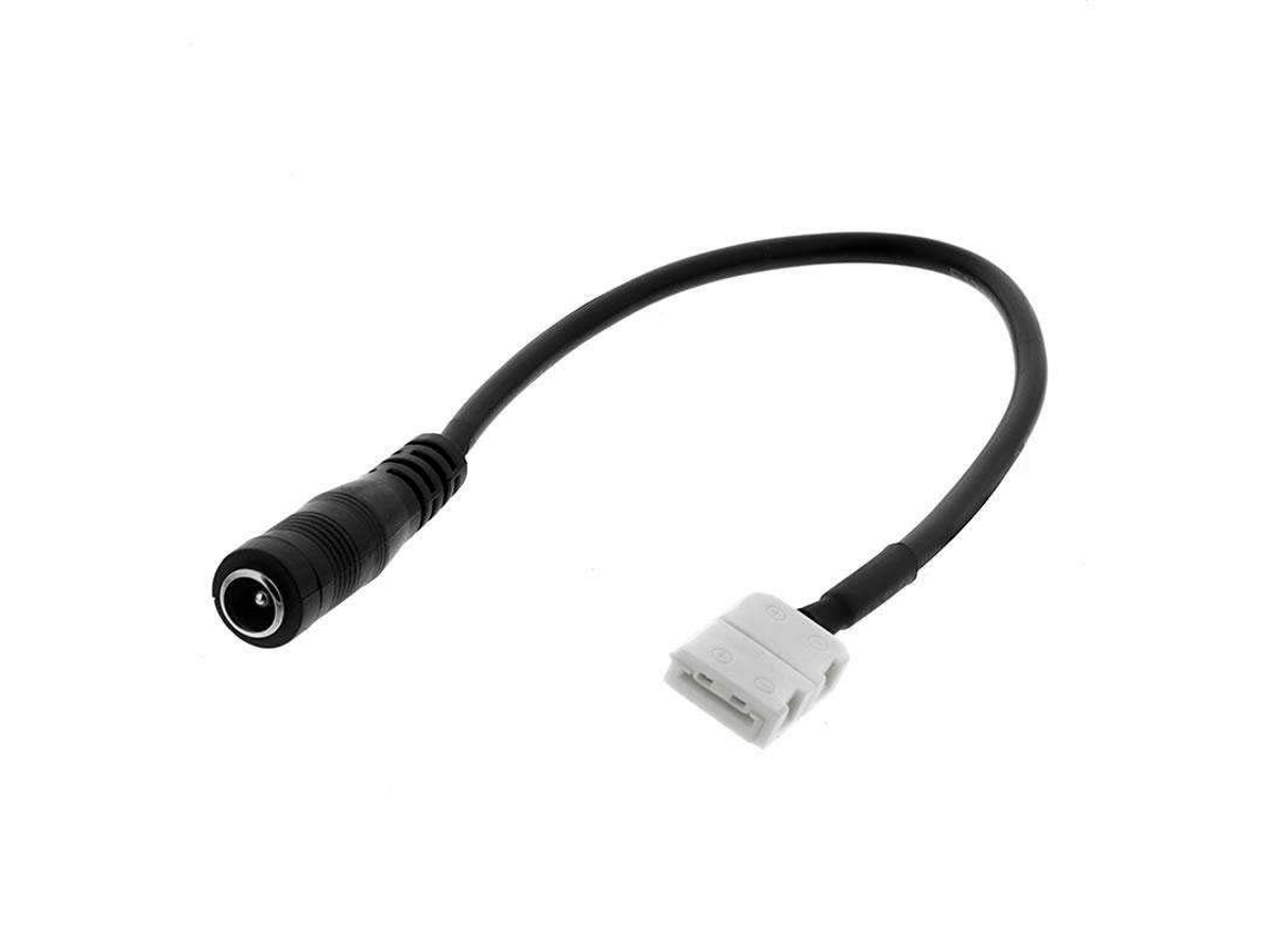 Cable Conexión Jack Hembra Con Conector 2 Pin Para Tira Led 10mm LEDBOX