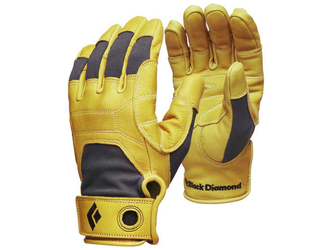 Guantes para Hombre BLACK DIAMOND Transitiones Amarillo para Montaña (M)