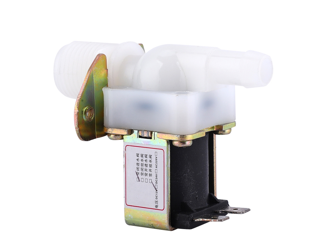 Válvula Solenoide Eléctrica Nc De 1/2" Dc12v, Entrada Normalmente Cerrada, Alta Calidad.