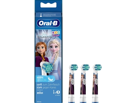 Cabezal de Recambio ORAL-B Stages Power Frozen 3 Unidades