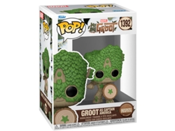 Figura Pop de Marvel We Are Groot - Groot como Capitán América B.active