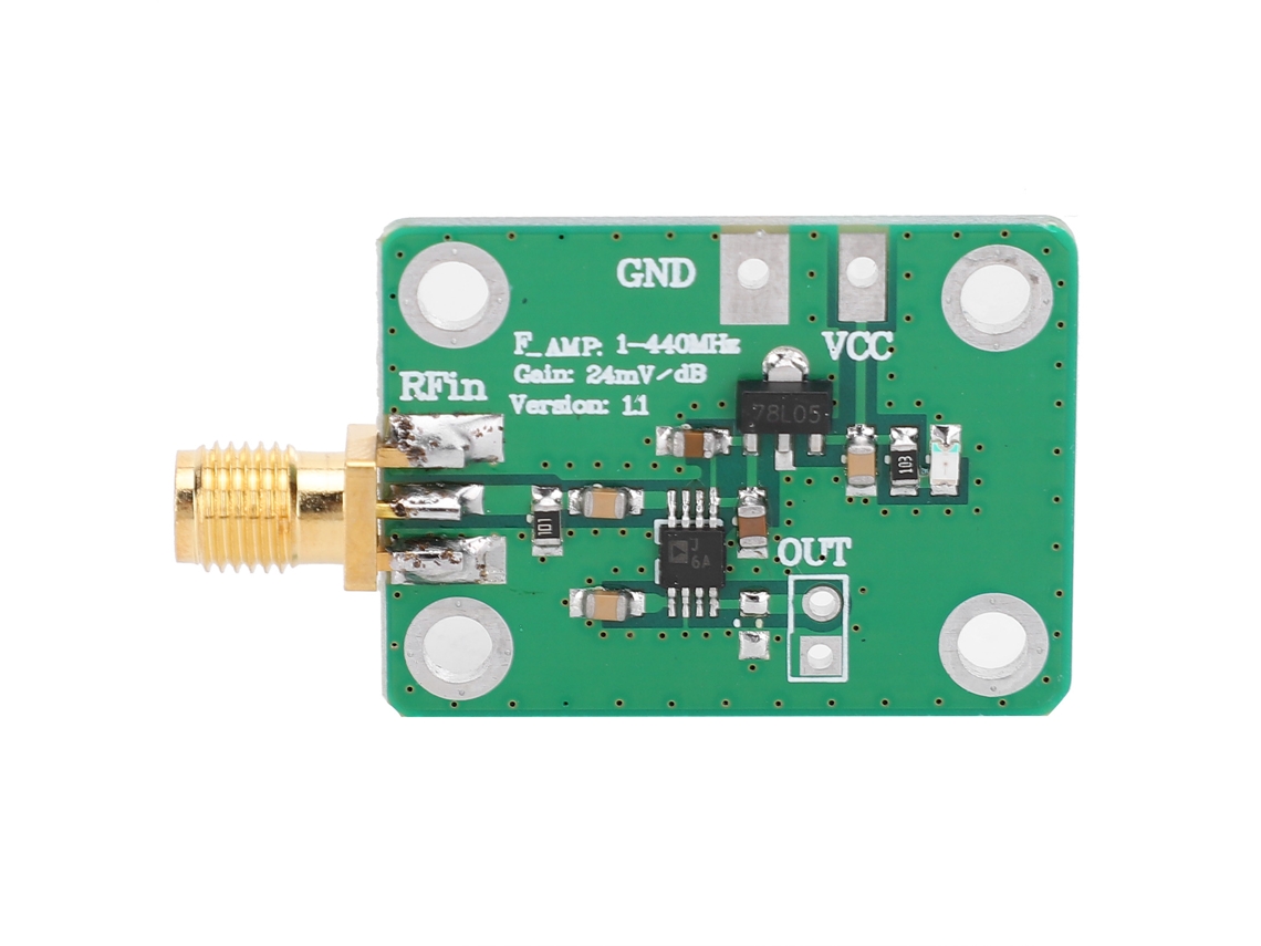 Módulo Medidor Potencia Rf Ad8310 Detectores Logarítmicos 1440 Mhz
