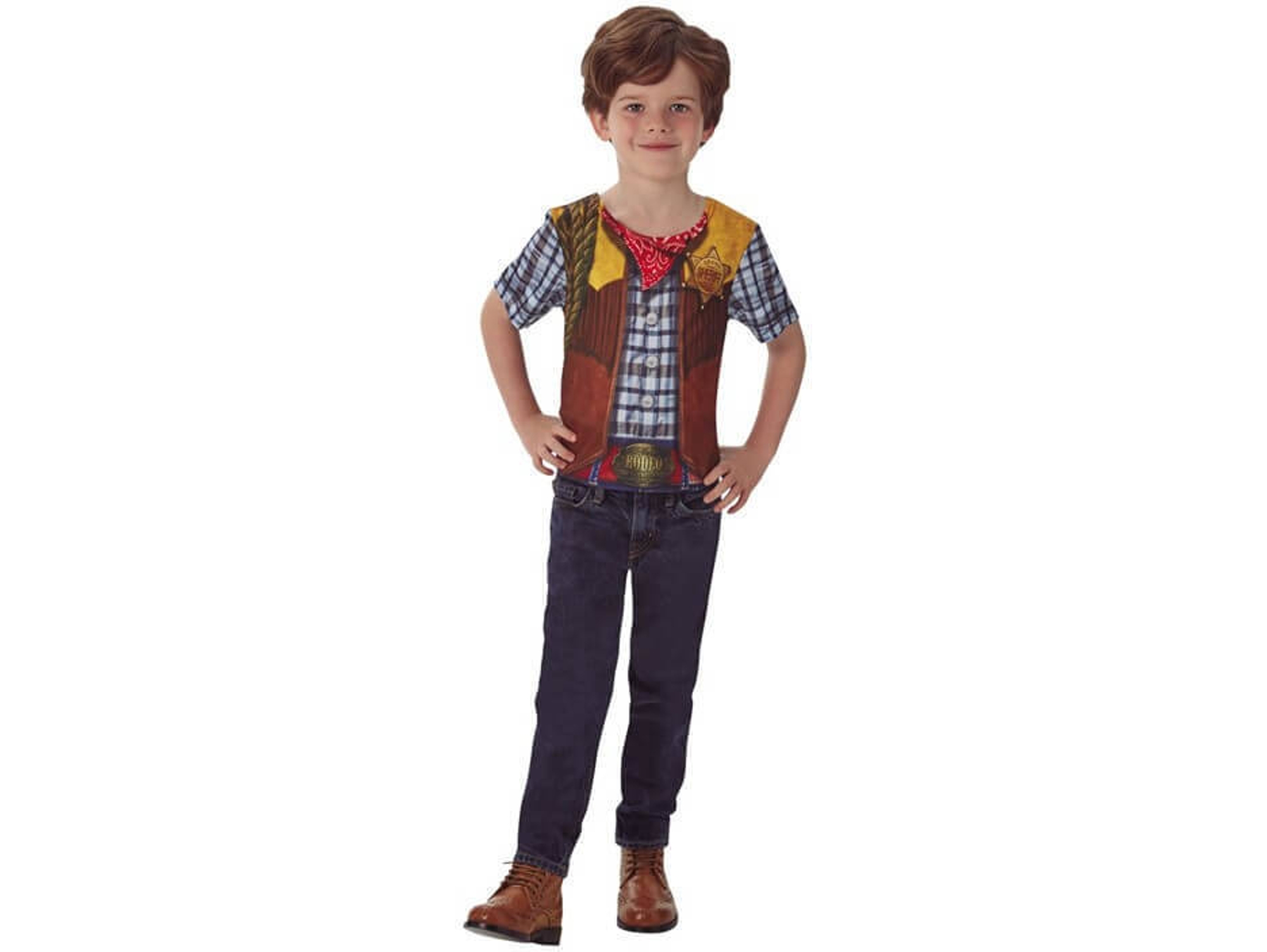 Disfraz de Niño DISFRAZZES Cowboy (Talla: 7 a 8 años)