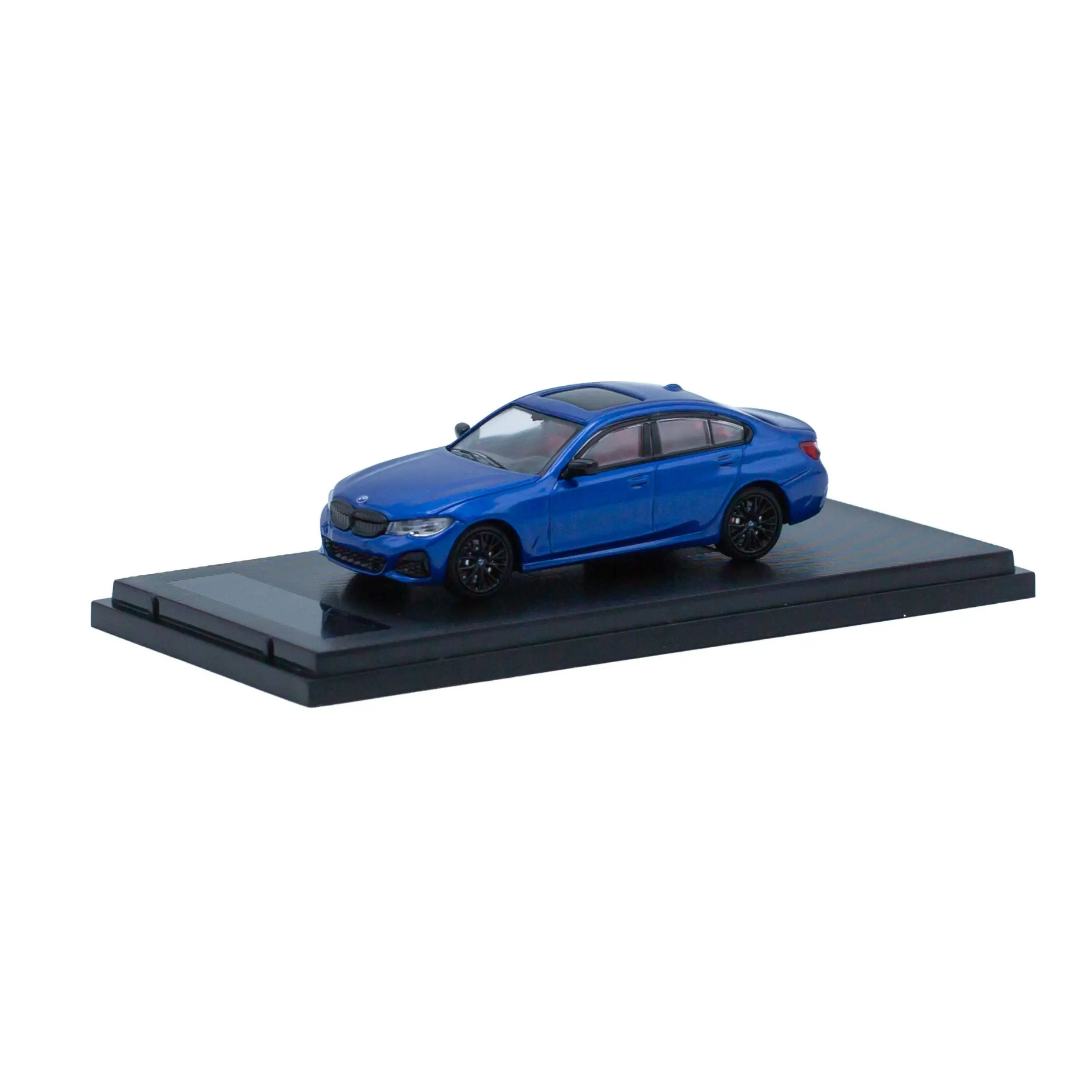 (azul) Miniatura De Carro Bmw Série 3 G20 Em Liga Metálica, Escala 1:64.