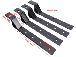 Portaequipajes Trasero De Aleación De Aluminio Cnc Para Motocicletas, Soporte Robusto Y Duradero Con