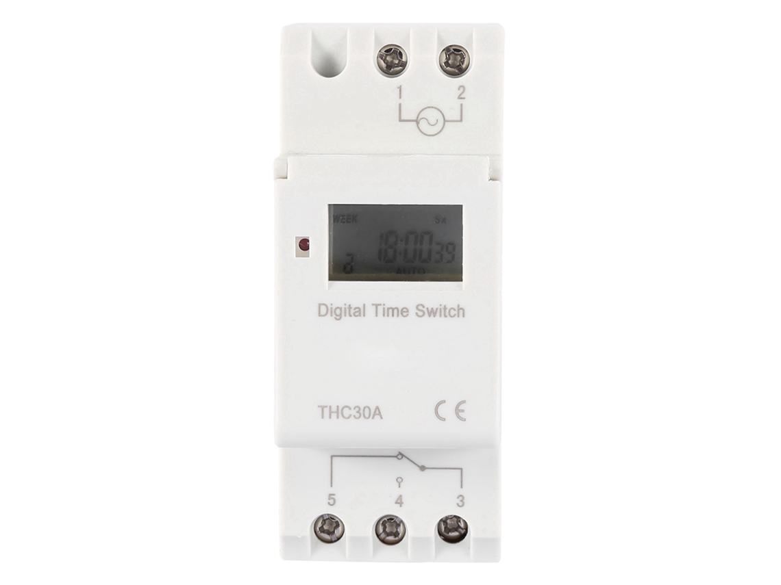 Yncm2026-interruptor Digital Programable Thc 30a Con Temporizador De Control De Tiempo (220v)
