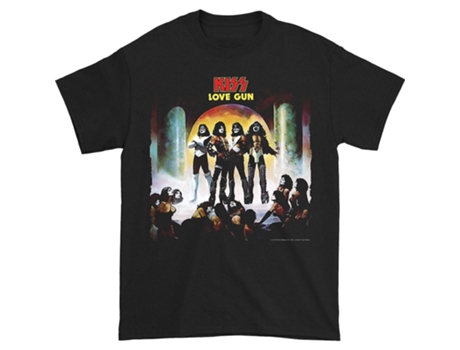 Camiseta ROCKINSTONE Love Gun de KISS (XXXL)
