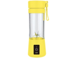 Licuadora Portátil, Mini Licuadora Personal Para Batidos Y Batidos, Exprimidor De Frutas Recargable Por Usb CHRUI Amarillo