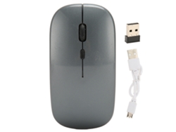 Baoj-2026novorato Sem Fio Recarregável Usb Para Computador Cinza