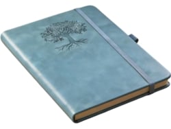 Diario Personalizado - Cuaderno De Cuero Para Escribir Un Diario Con Tapa Dura De Cuero Retro
