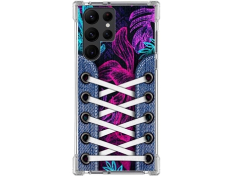 Carcasa Samsung Galaxy S22 Ultra 5G TUMUNDOSMARTPHONE Dibujos Antigolpes Zapatillas 07 Multicolor