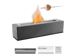 Vevor Brasero De Mesa De Hormigón Para Interior Y Exterior 380 X 100 X 135 Mm