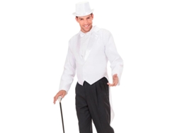 Disfraz o Frac Gala Showtime blanco para hombre
