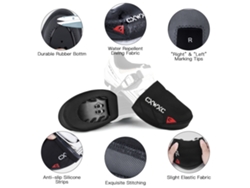 Capas De Ponta Para Sapatos De Ciclismo Mtb E Road Bike Homem Mulher Impermeáveis Reutilizáveis