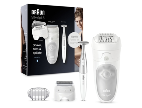 BRAUN Silk-Épil 5 5805 28 Pinzas Plata Blanco