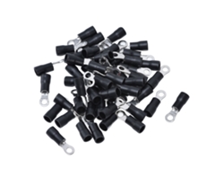 2026-as-50 Piezas Conector de anillo AWG14-12 Conector de cable terminal aislado para equipo