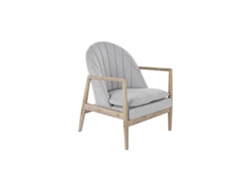 Butaca Abeto Poliester Gris Claro 68x69x89cm