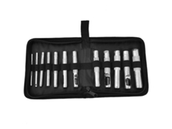 12 Perforadoras Redondas Huecas De Acero Al Carbono De 3-16 Mm Para Cuero. Herramienta Para Manualidades.