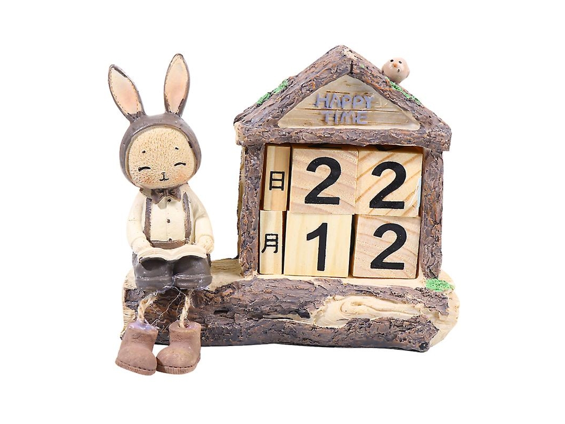 1 calendario de escritorio de dibujos animados. ALLINLESS