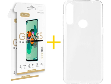 Carcasa + Protector Alcatel 1SE 2020 ACCETEL Lisa Transparente 80839