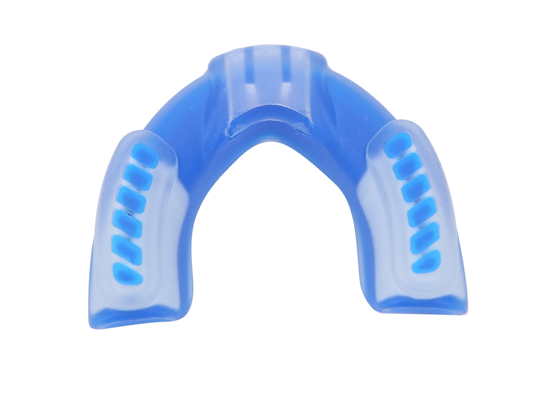 Protector Bucal Infantil Para Deportes, Baloncesto, Boxeo, Taekwondo, Protección Dental, Eva, Talla S, Azul.