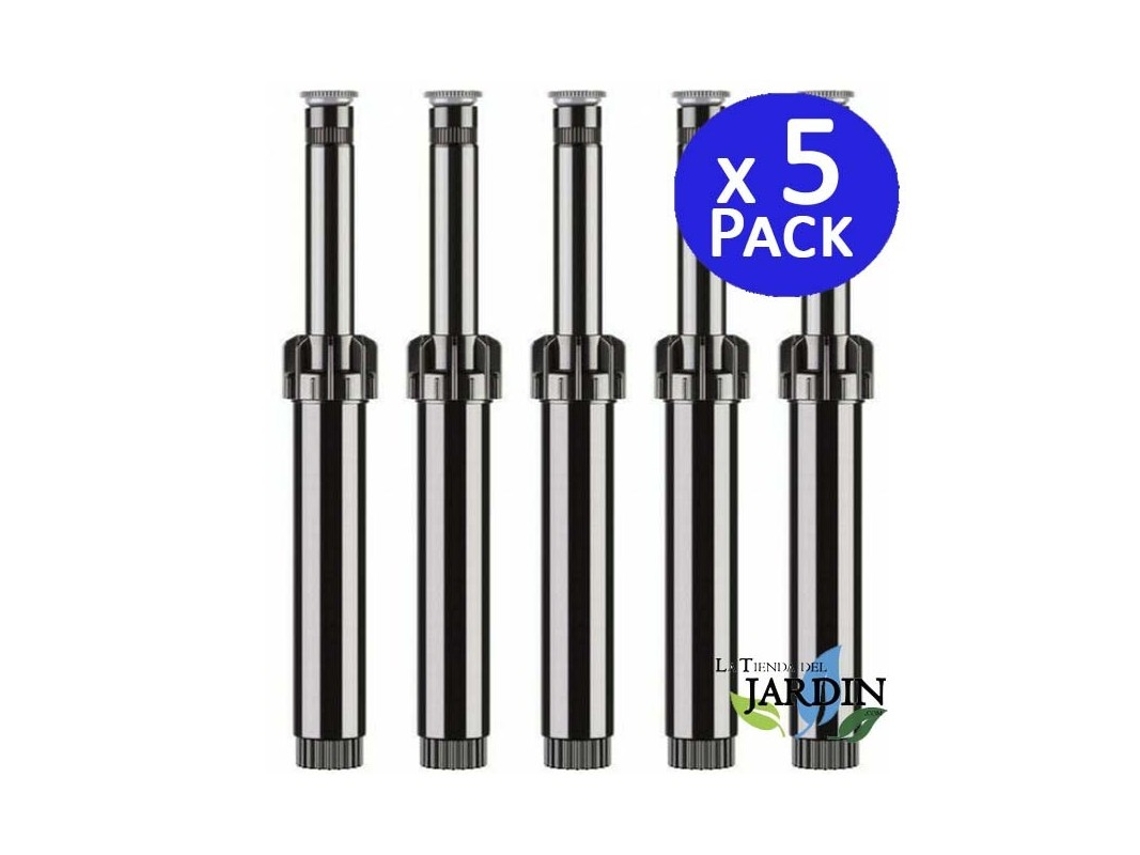 Difusor de Riego HUNTER Psu-04-12A Alcance 3,7 Metros Altura 10 Cm Pack 5 HUNTER