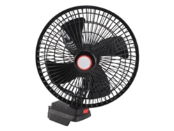 Ventilador portátil de 8 pulgadas con batería de litio recargable, multifuncional.