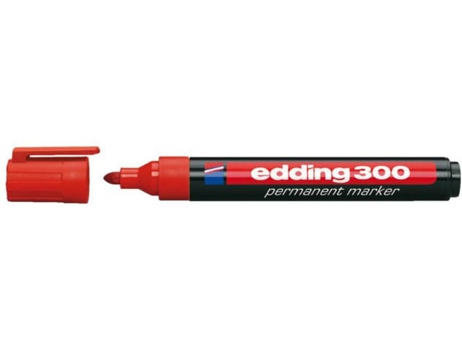 Marcador EDDING e-300 Rojo