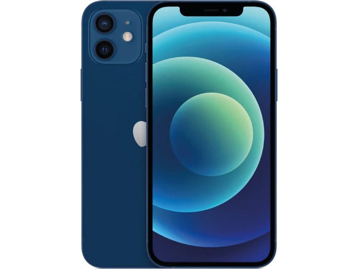 iPhone 12 APPLE (Reacondicionado Como Nuevo - 6.1'' - 64 GB - Azul)
